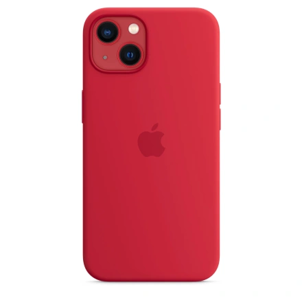 Чохол Apple iPhone 13 Silicone Case with MagSafe - (PRODUCT)RED (MM2C3) Lux Copy