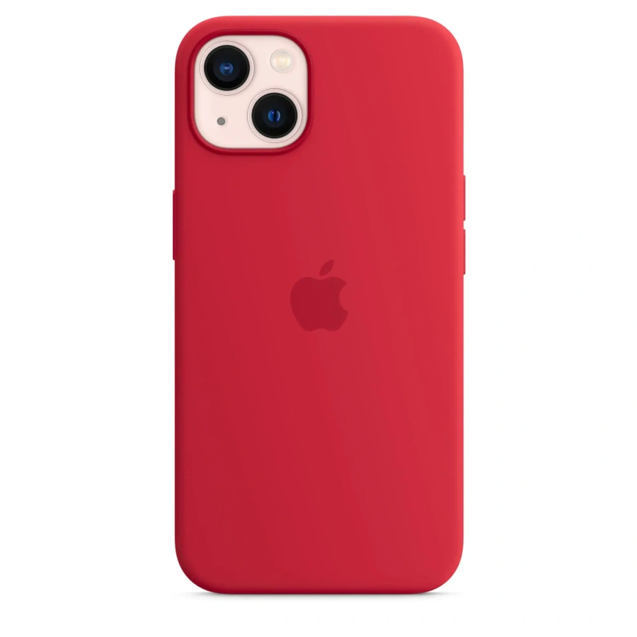 Чохол Apple iPhone 13 Silicone Case with MagSafe - (PRODUCT)RED (MM2C3) Lux Copy
