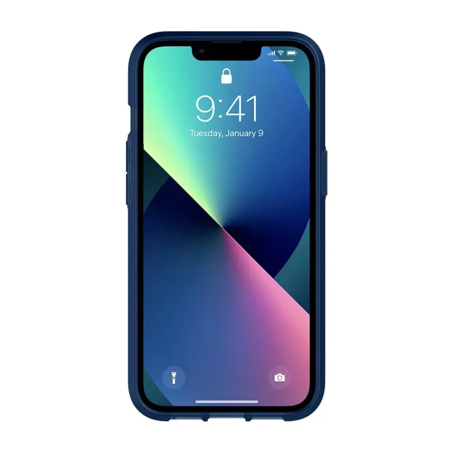 Чехол Griffin Survivor Clear for iPhone 13 - Navy (GIP-066-NVY)