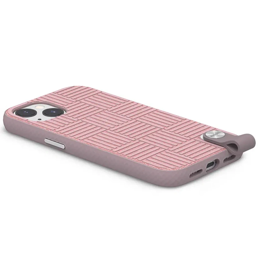 Чохол Moshi Altra Slim Hardshell Case with Wrist Strap Rose Pink for iPhone 13 (99MO117311)