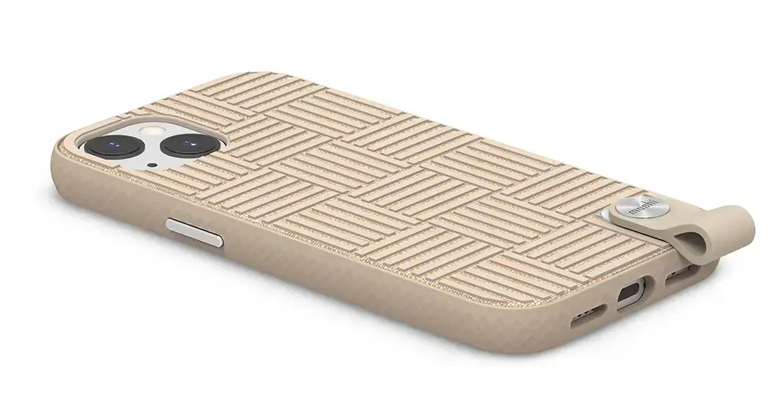 Чохол Moshi Altra Slim Hardshell Case with Wrist Strap Sahara Beige for iPhone 13 (99MO117702)