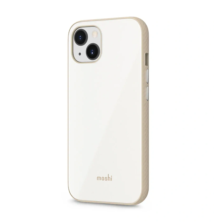 Чохол Moshi iGlaze Slim Hardshell Case Pearl White for iPhone 13 (99MO132102)