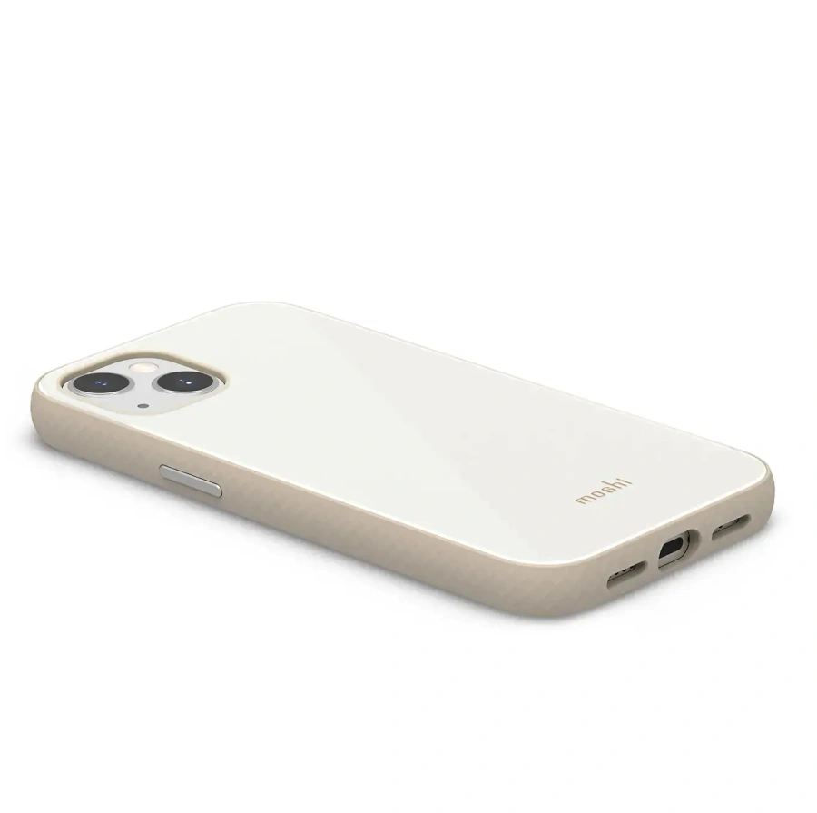 Чохол Moshi iGlaze Slim Hardshell Case Pearl White for iPhone 13 (99MO132102)