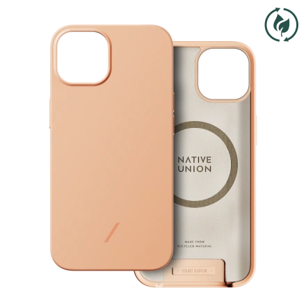 Чохол Native Union Clic Pop Magnetic Case Peach for iPhone 13 (CPOP-PCH-NP21M)