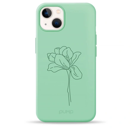 Чехол Pump Silicone Minimalistic Case for iPhone 13 mini - Bloom Flower (PMSLMN13MINI-7/301)