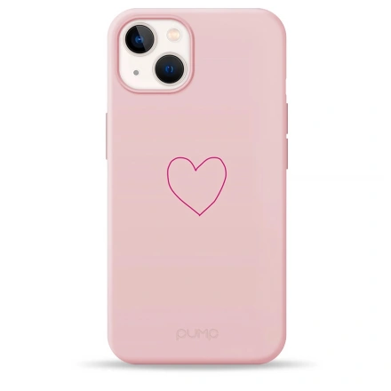 Чехол Pump Silicone Minimalistic Case for iPhone 13 mini - Krivoe Heart (PMSLMN13MINI-6/312)