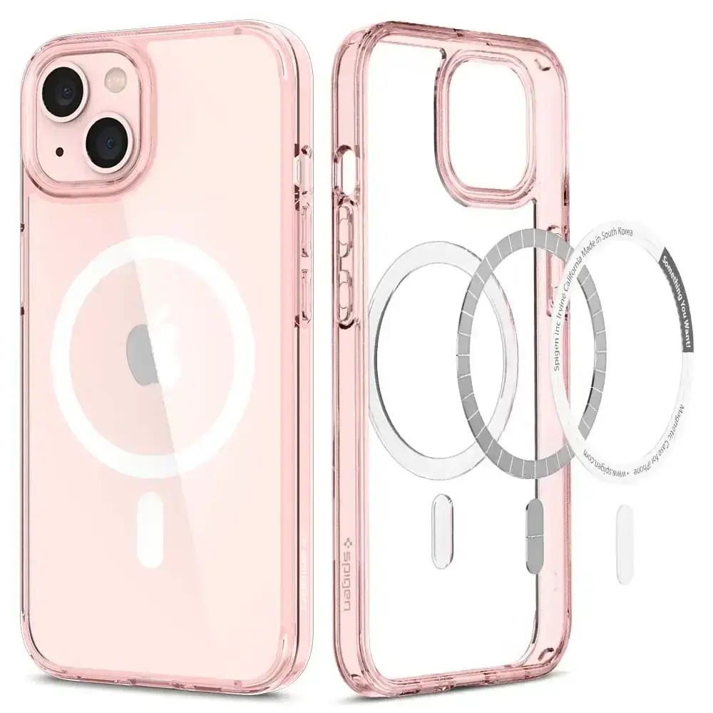 Чехол Spigen iPhone 13 Ultra Hybrid MagSafe - Rose Crystal (ACS03530)
