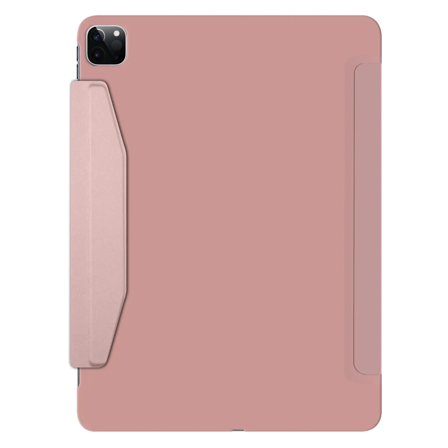 Чохол-книжка Macally Protective Case for iPad Pro 12.9" (2020/2021) - Pink (BSTANDPRO5L-RS)
