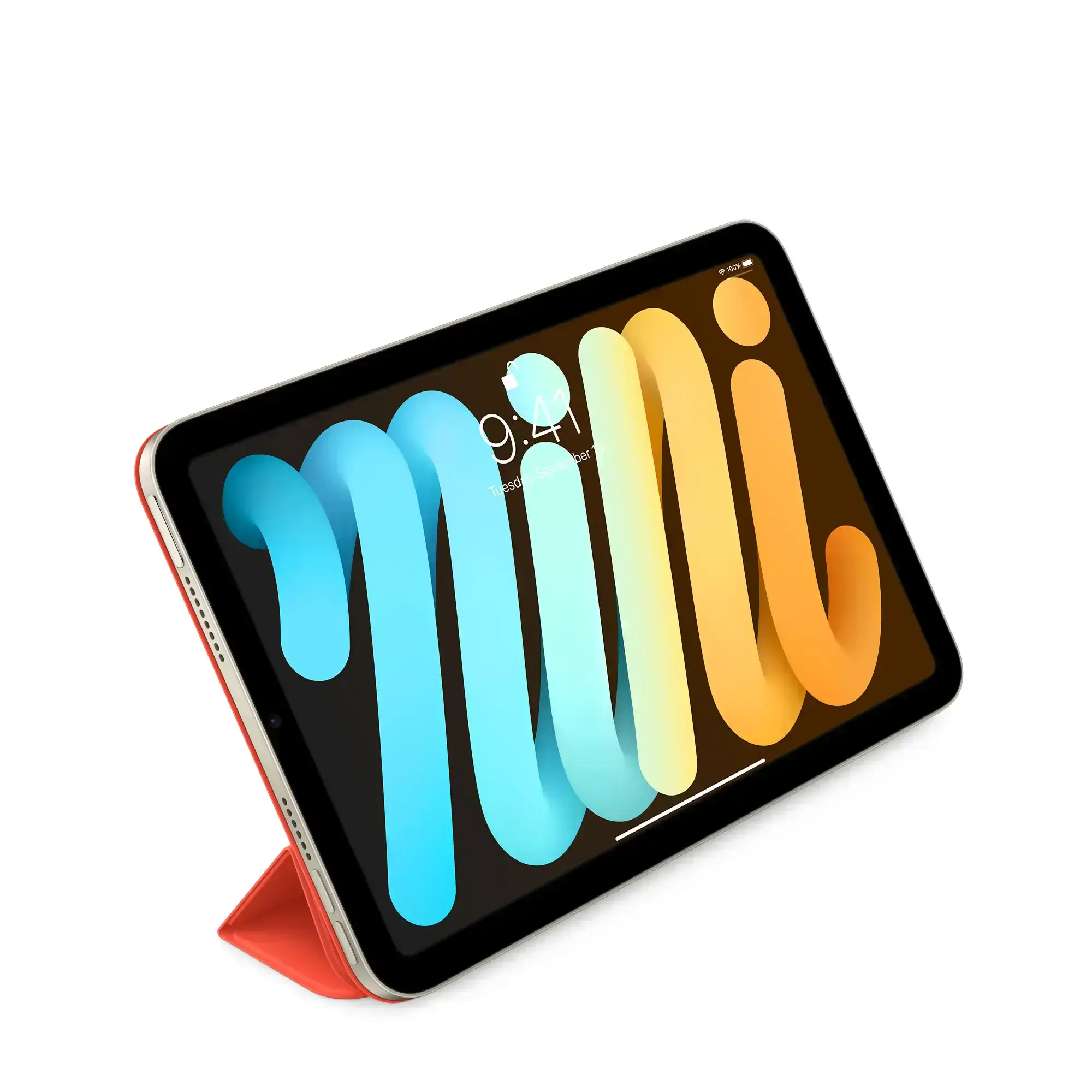 Чохол Apple Smart Folio for iPad mini 7 & iPad mini 6 - Electric Orange (MM6J3)