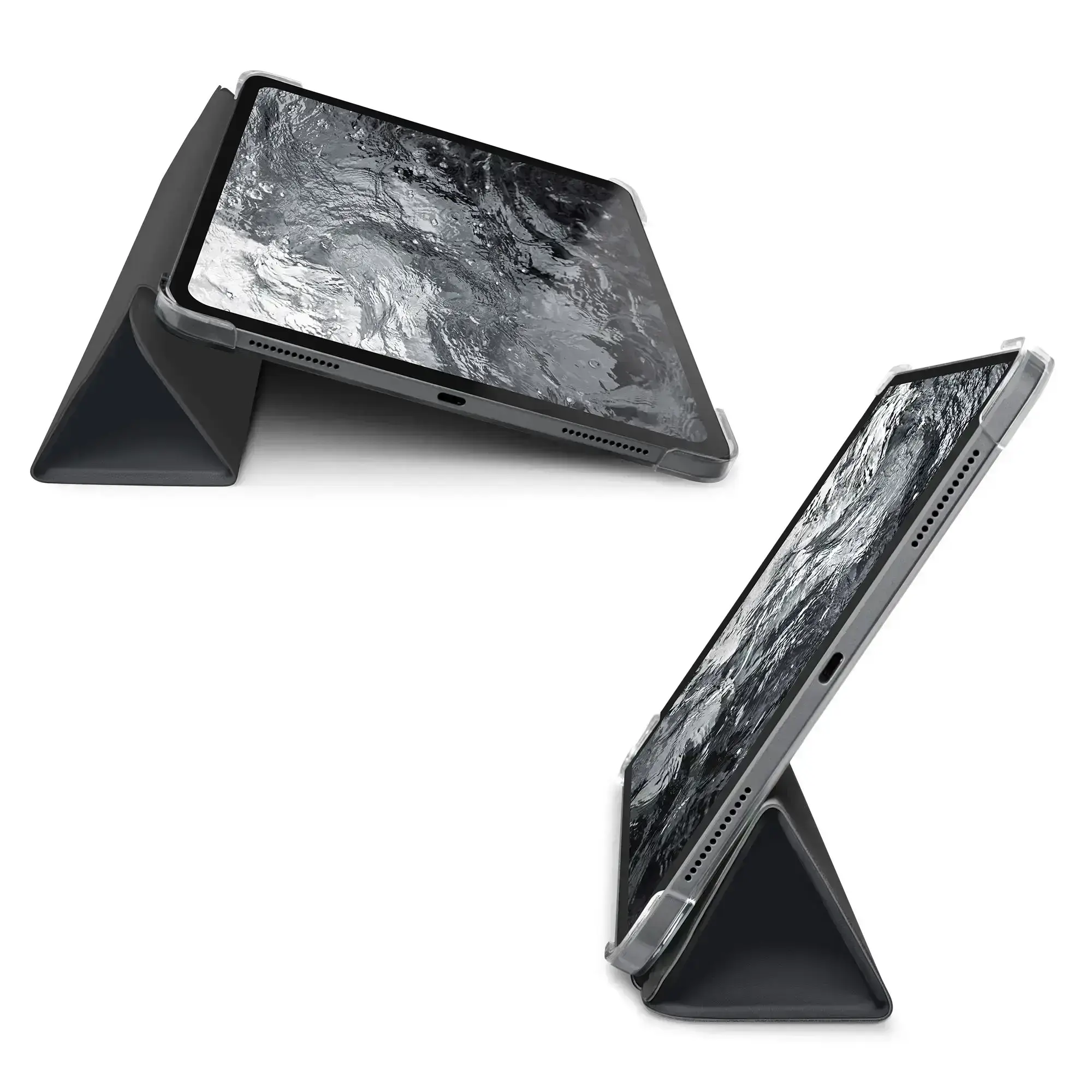 Чехол-книжка LAUT HUEX FOLIO case for iPad Pro 11-inch (2022/2021/2020/2018) / iPad Air 10.9-inch (2022 / 2020) - Fog Grey (L_IPP21S_HP_FG)