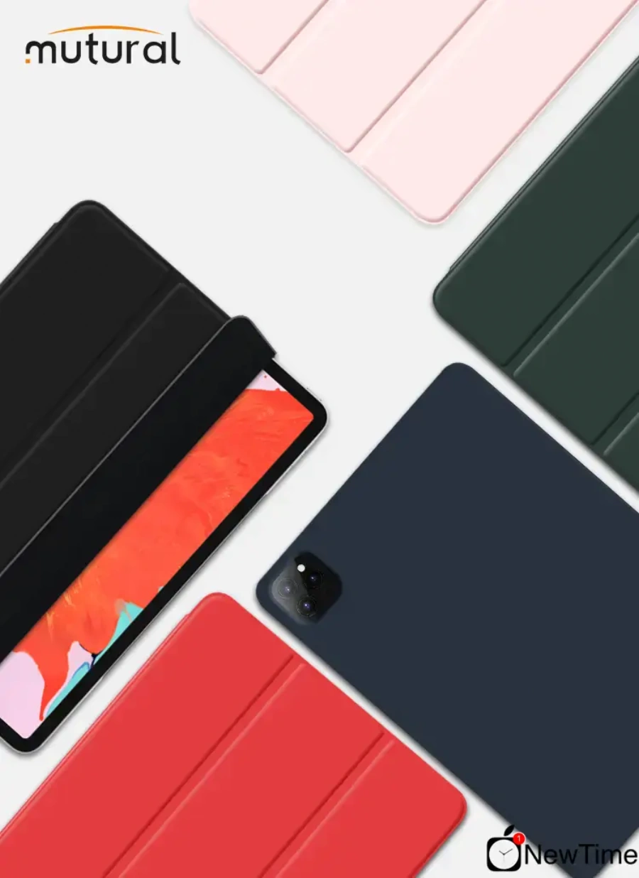 Smart Folio Mutural Case for iPad Pro 11" 2020 Red
