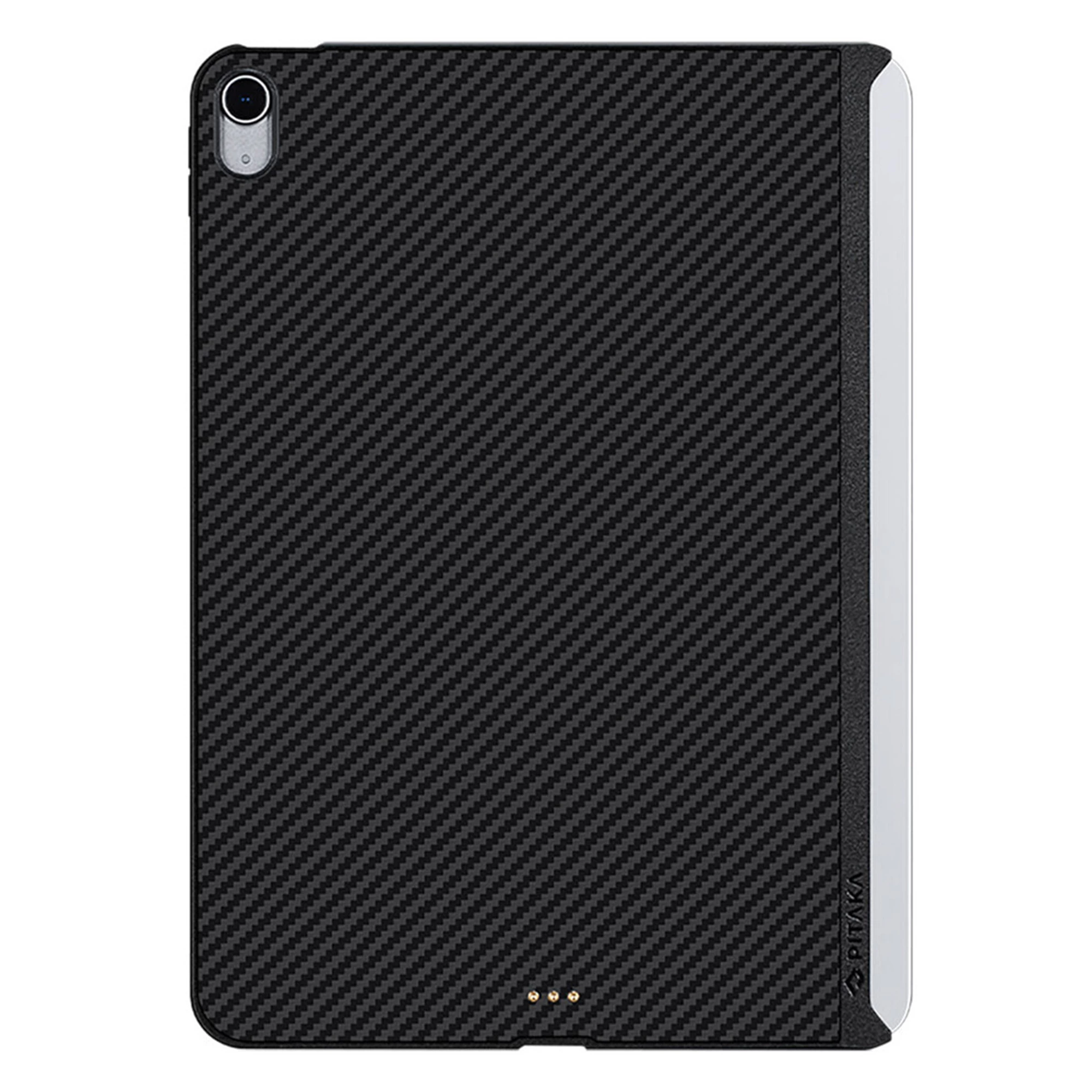 Чохол-накладка Pitaka MagEZ Case 2 Twill Black/Grey for iPad Air 10.9" 4th generation (KPD2021A)