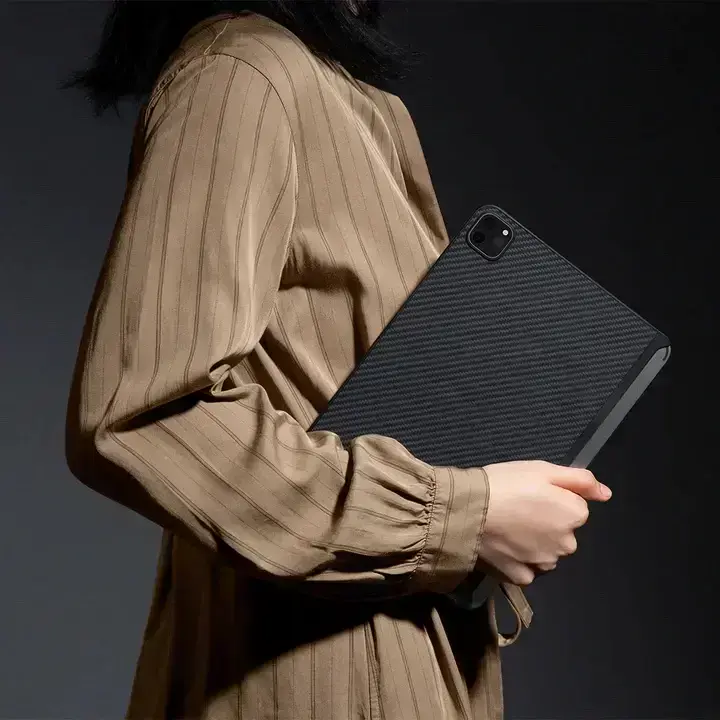 Чeхол-накладка Pitaka MagEZ Case 2 Twill Black/Grey for iPad Air 10.9" 4th generation (KPD2021A)