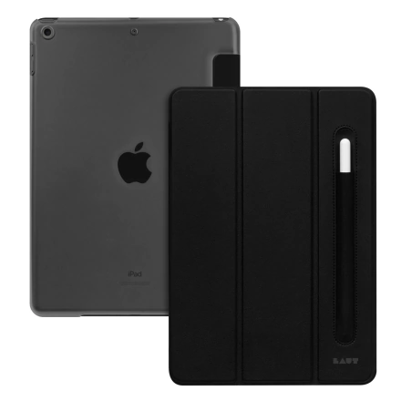 Чехол-книжка LAUT HUEX FOLIO для iPad 10.2" - Black (L_IPD192_HP_BK)