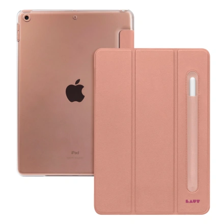 Чехол-книжка LAUT HUEX FOLIO для iPad 10.2" - Rose (L_IPD192_HP_P)