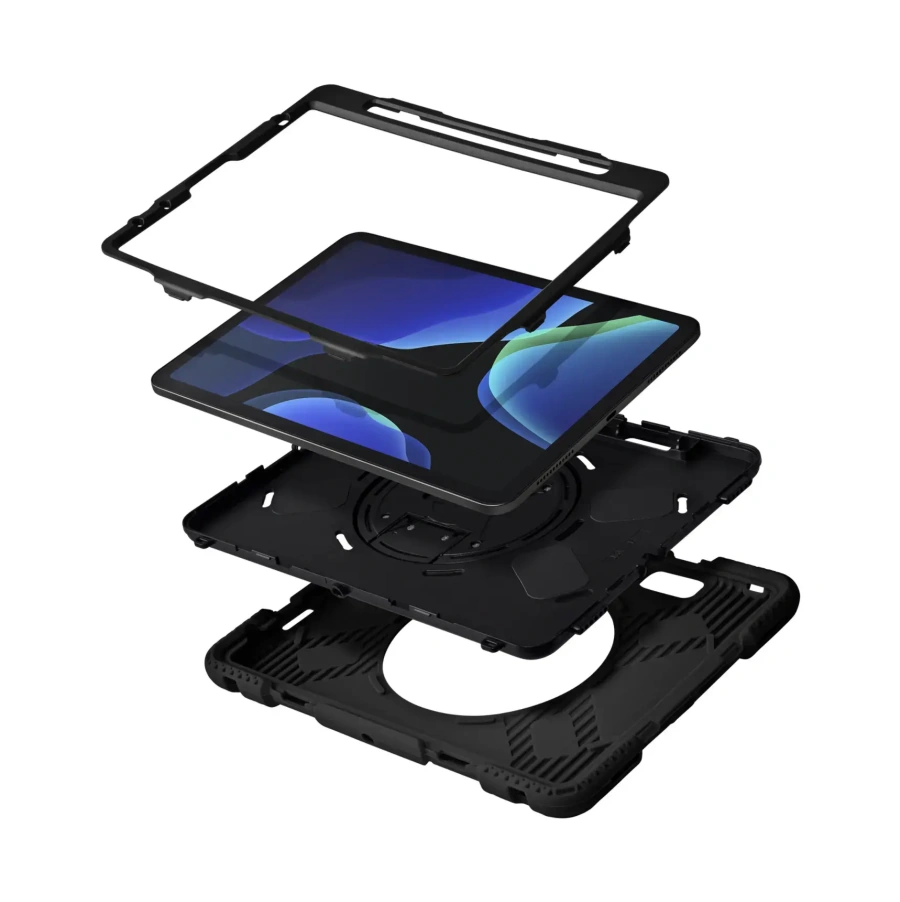Чохол-накладка LAUT SHIELD ENDURO for iPad Air 10.9-inch / iPad Pro 11-inch - Black (L_IPD20_SE_BK)