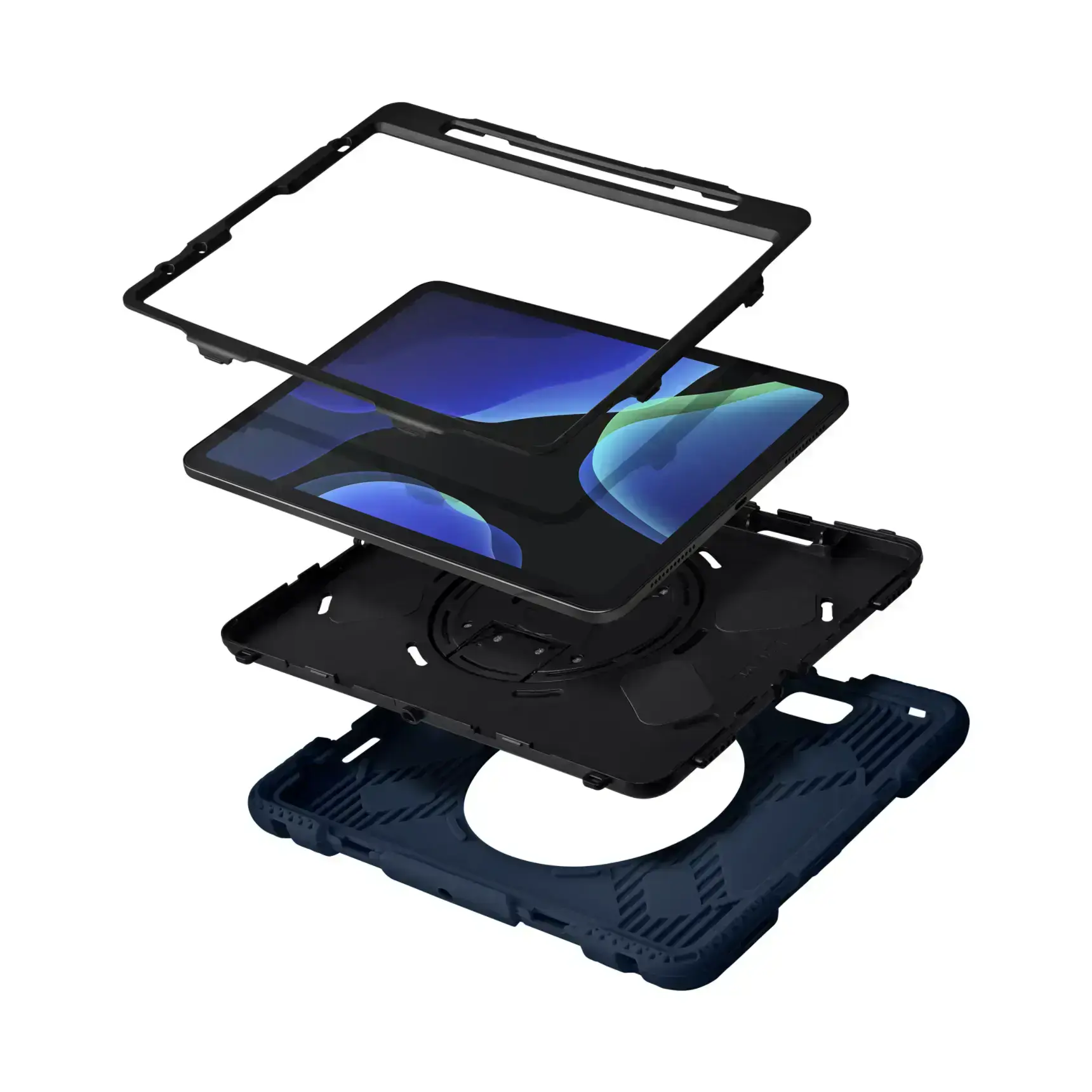Чехол-накладка LAUT SHIELD ENDURO for iPad Air 10.9-inch / iPad Pro 11-inch - Navy (L_IPD20_SE_NV)