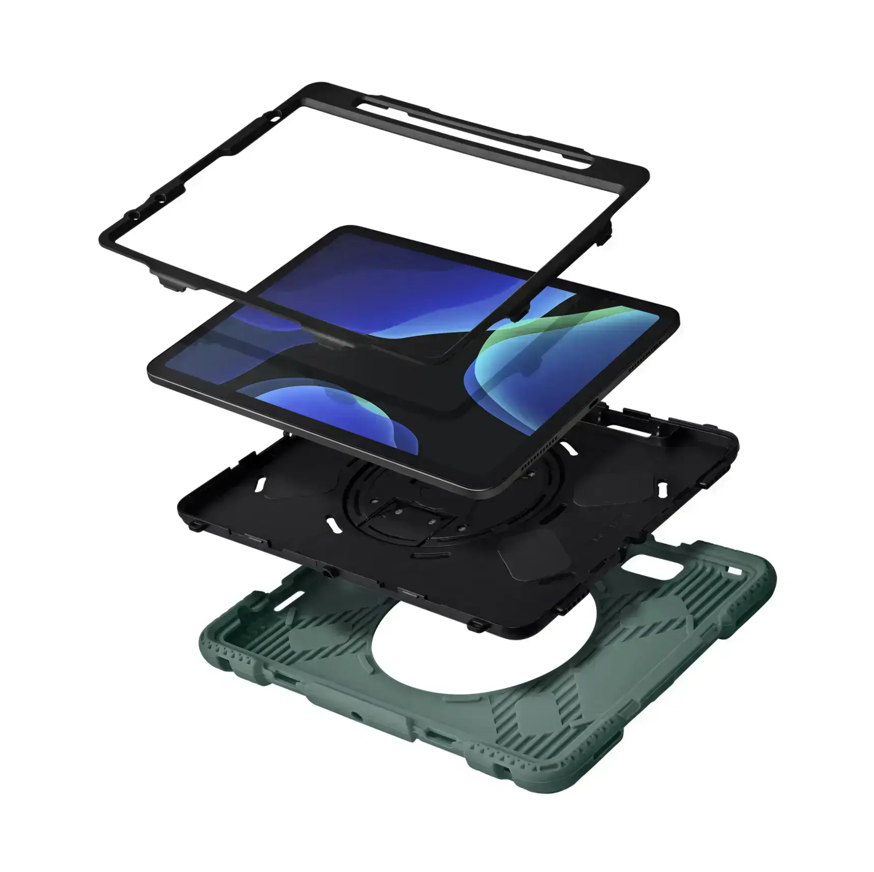 Чохол-накладка LAUT SHIELD ENDURO for iPad Air 10.9-inch / iPad Pro 11-inch - Sage Green (L_IPD20_SE_SG)