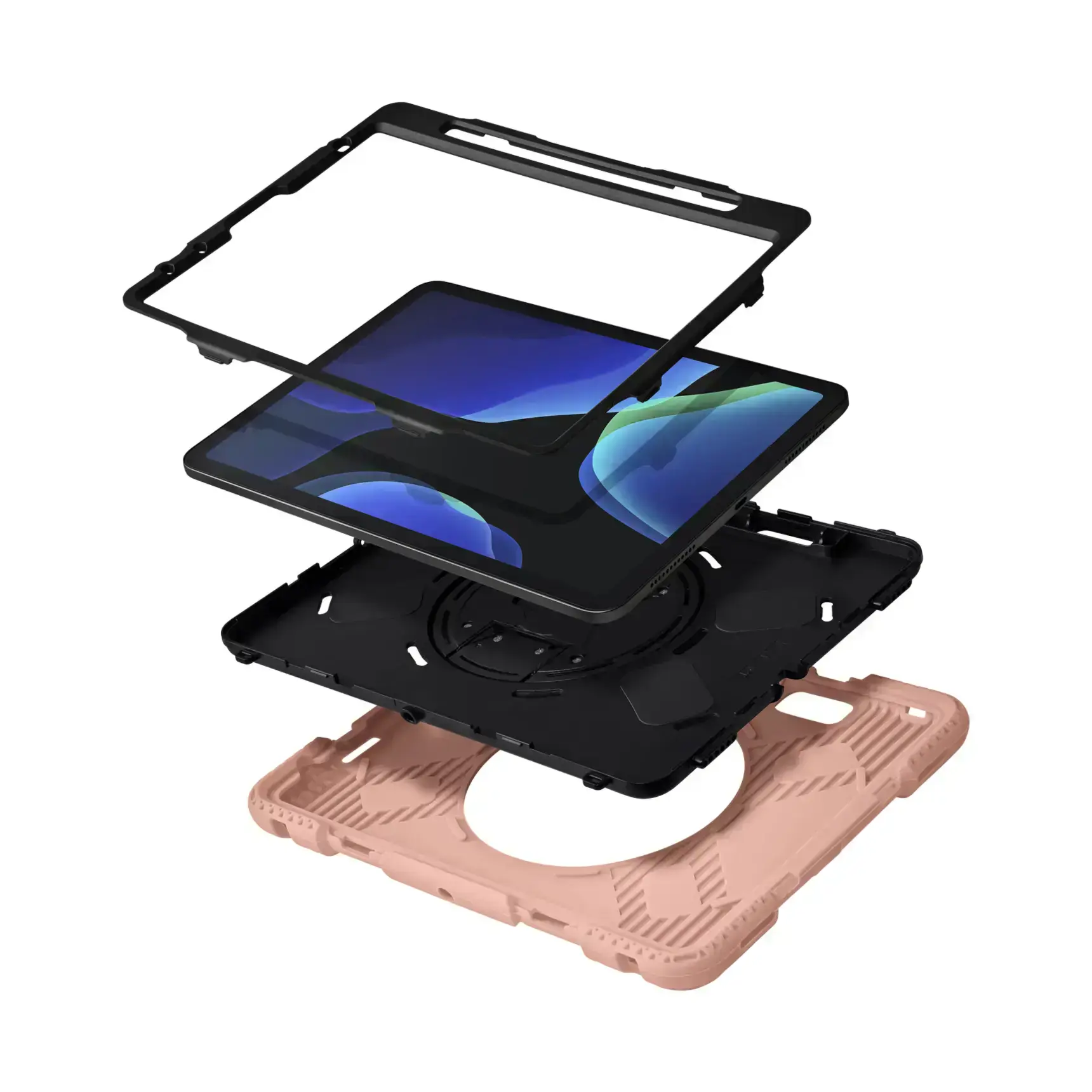 Чехол-накладка LAUT SHIELD ENDURO for iPad Air 10.9-inch / iPad Pro 11-inch - Blush Pink (L_IPD20_SE_DP)