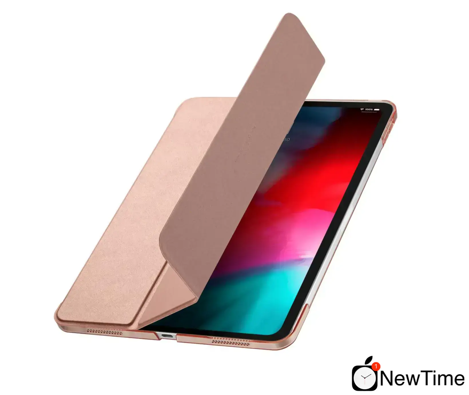Чехол-книжка Spigen Smart Fold (Ver.2) for iPad Pro 11" (2018) Rose Gold (067CS25710)