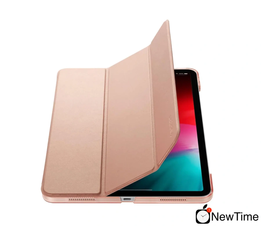 Чехол-книжка Spigen Smart Fold (Ver.2) for iPad Pro 11" (2018) Rose Gold (067CS25710)