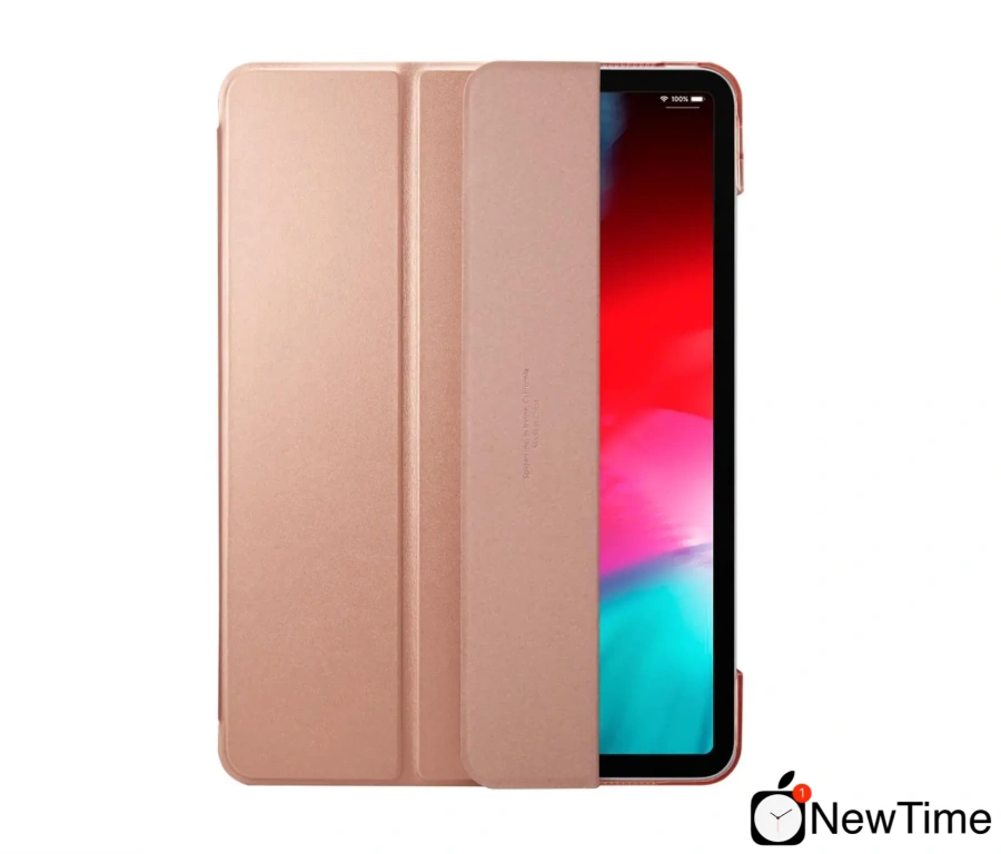 Чохол-книжка Spigen Smart Fold (Ver.2) for iPad Pro 12.9" (2018) Rose Gold (067CS25710)