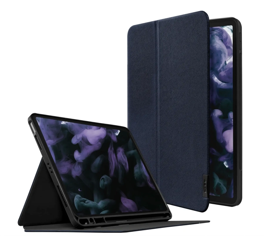 Чохол-книжка LAUT PRESTIGE FOLIO iPad Pro 12.9” (2022/2021/2020/2018) - Indigo (L_IPP21L_PR_BL)