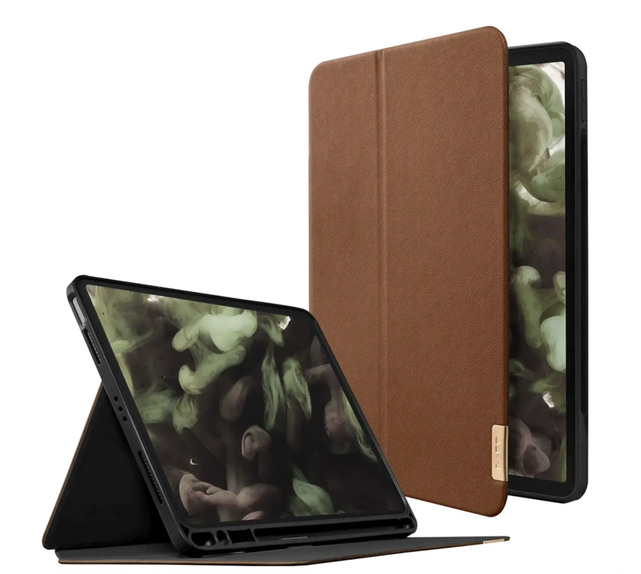 Чохол-книжка LAUT PRESTIGE FOLIO iPad Pro 12.9” (2022/2021/2020/2018) - Tan Brown (L_IPP21L_PR_BR)