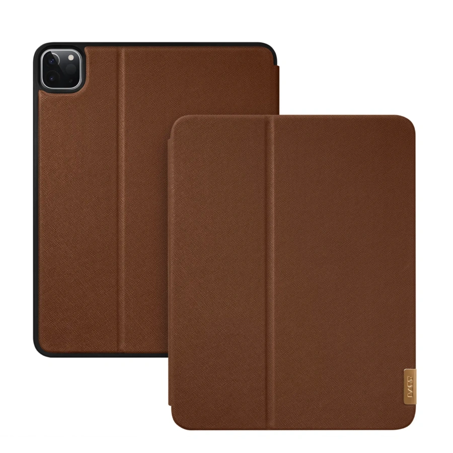 Чохол-книжка LAUT PRESTIGE FOLIO iPad Pro 12.9” (2022/2021/2020/2018) - Tan Brown (L_IPP21L_PR_BR)