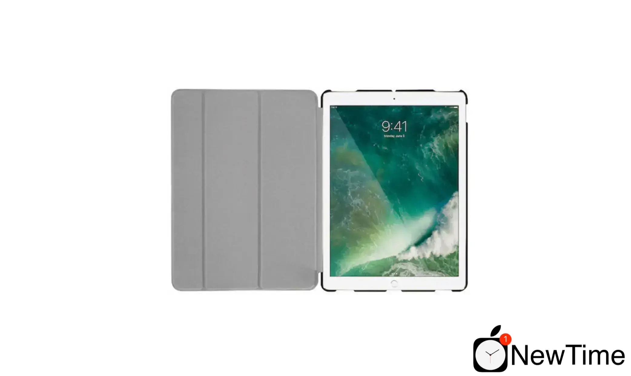 Чехол-книжка Macally Protective case and stand для iPad Pro 12.9" 2017 Black (BSTANDPRO2L-B)