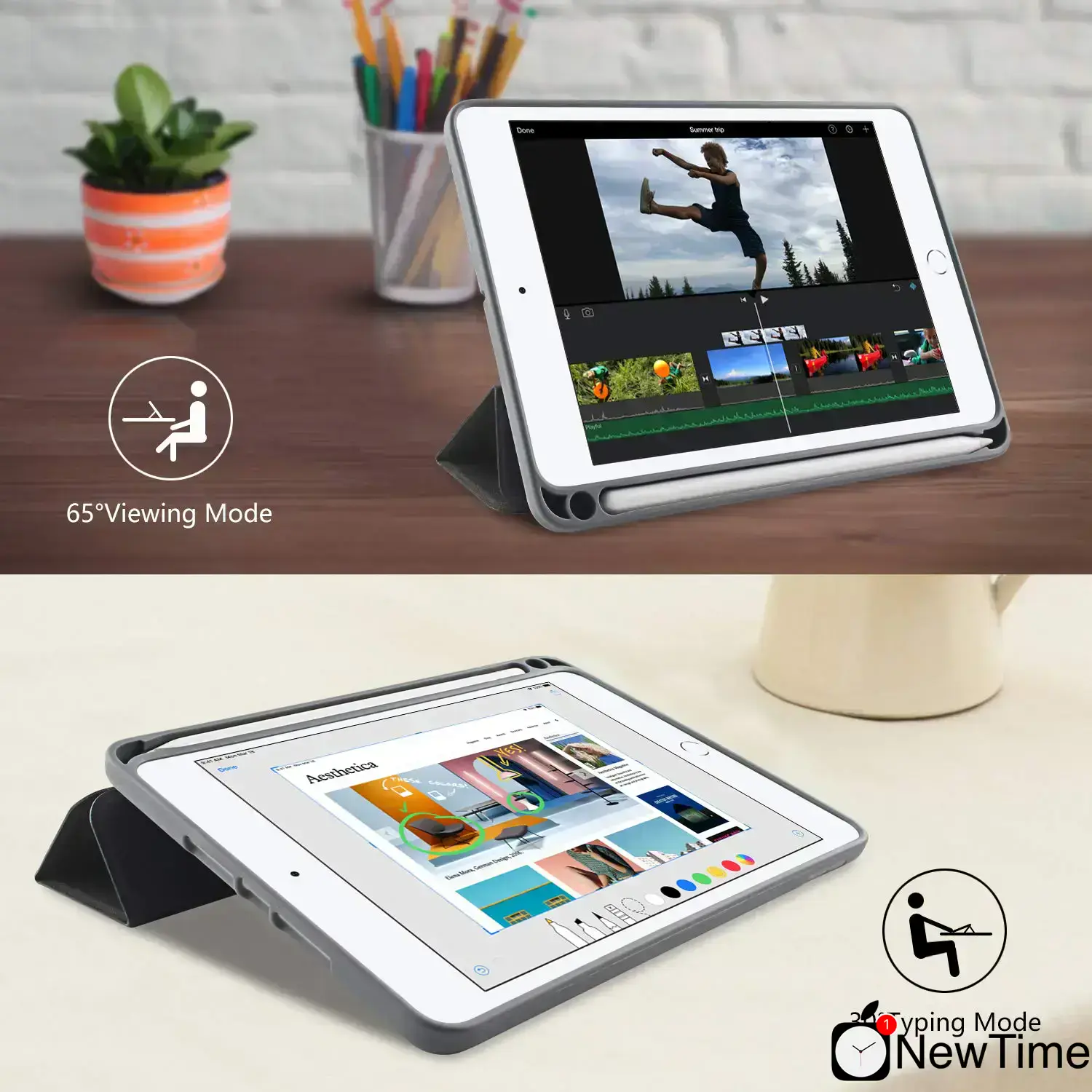 Чехол-книжка Mutural Case for iPad 10.2" Forest Green