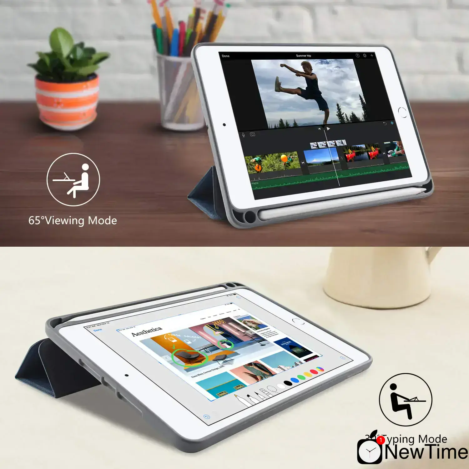 Чохол-книжка Mutural Case for iPad 10.2" (2019) Dark Blue