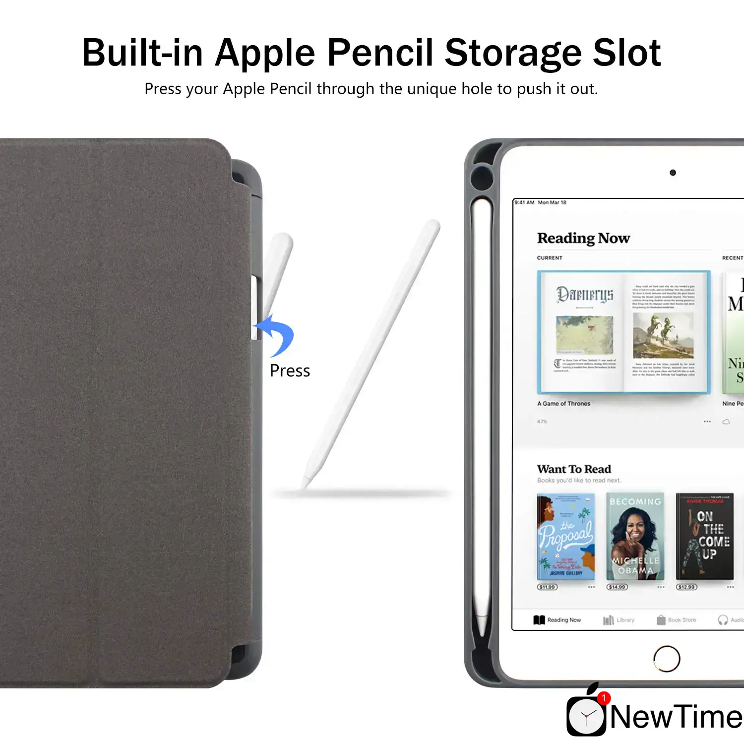 Чехол-книжка Mutural Case for iPad 10.2" Forest Green