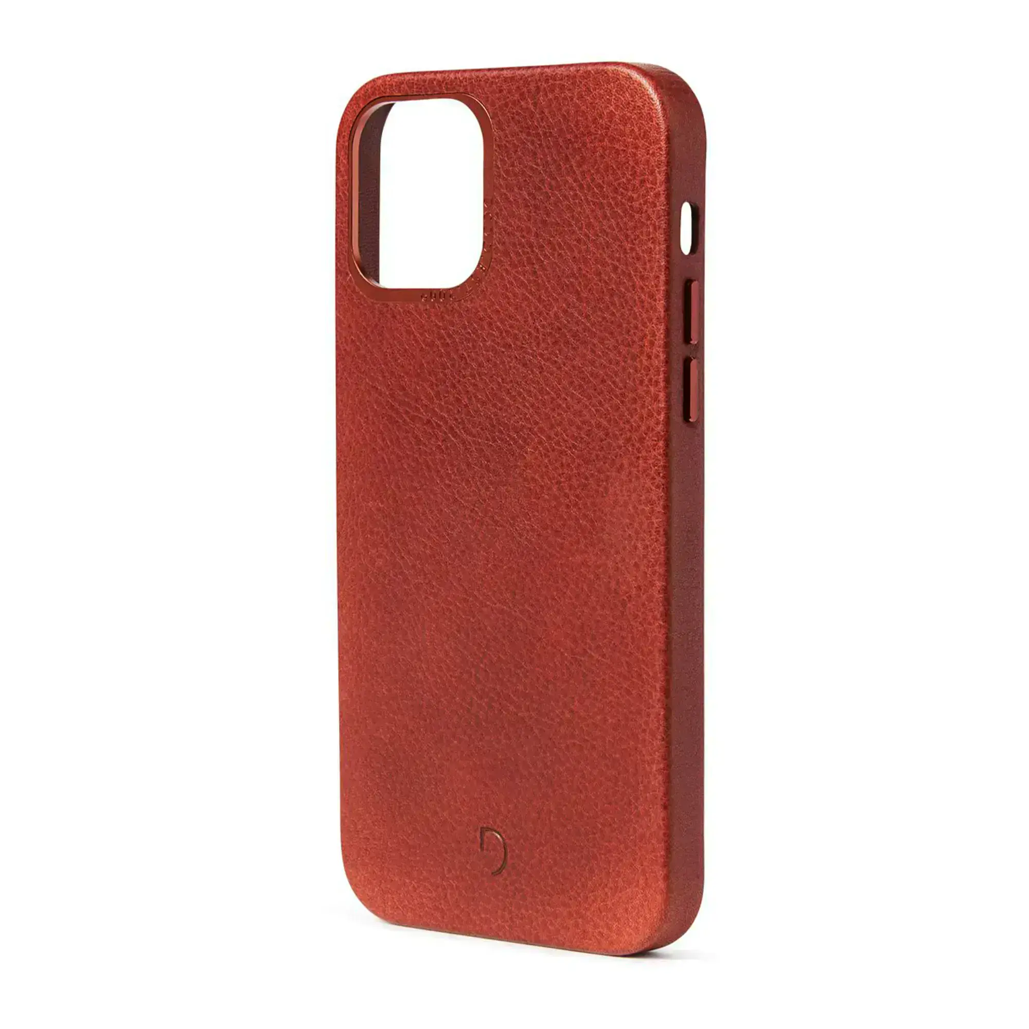 Чохол DECODED Leather Back Cover for iPhone 12 | 12 Pro with Magsafe - Brown (D20IPO61BC6CBN)