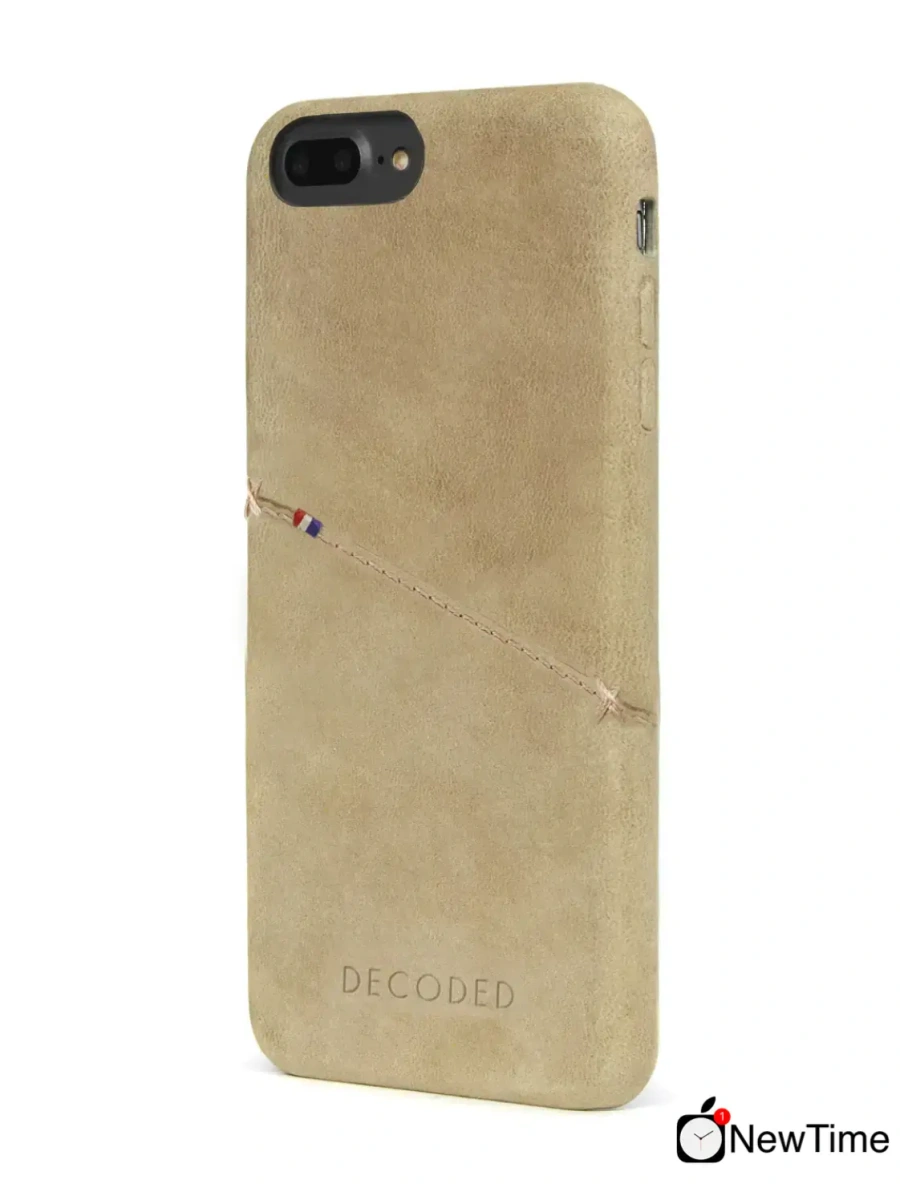 Чохол-накладка Decoded Leather Back Cover для iPhone 8/7 Plus Natural (D6IPO7PLBC3SA)