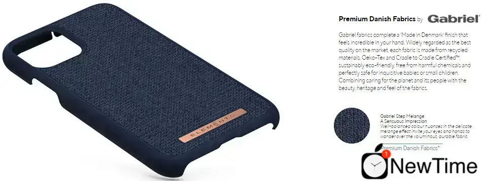 Чохол Elements Freja Case for iPhone 11 Pro Max Denim (E50324)