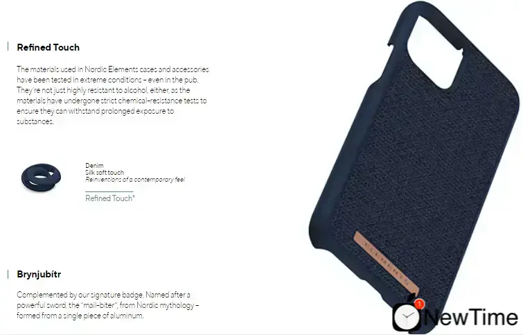 Чохол Elements Freja Case for iPhone 11 Pro Max Denim (E50324)