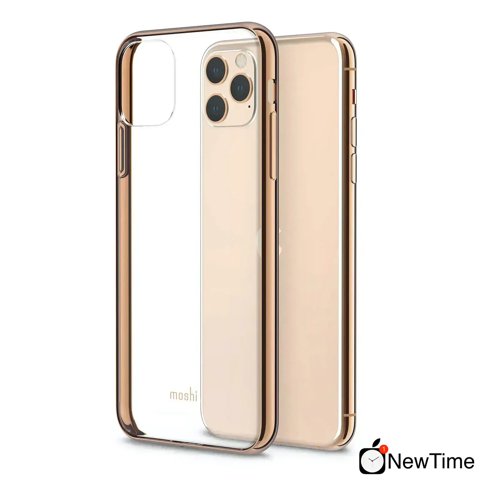 Чохол Moshi Vitros Slim Clear Case for iPhone 11 Pro Max Champagne Gold (99MO103908)