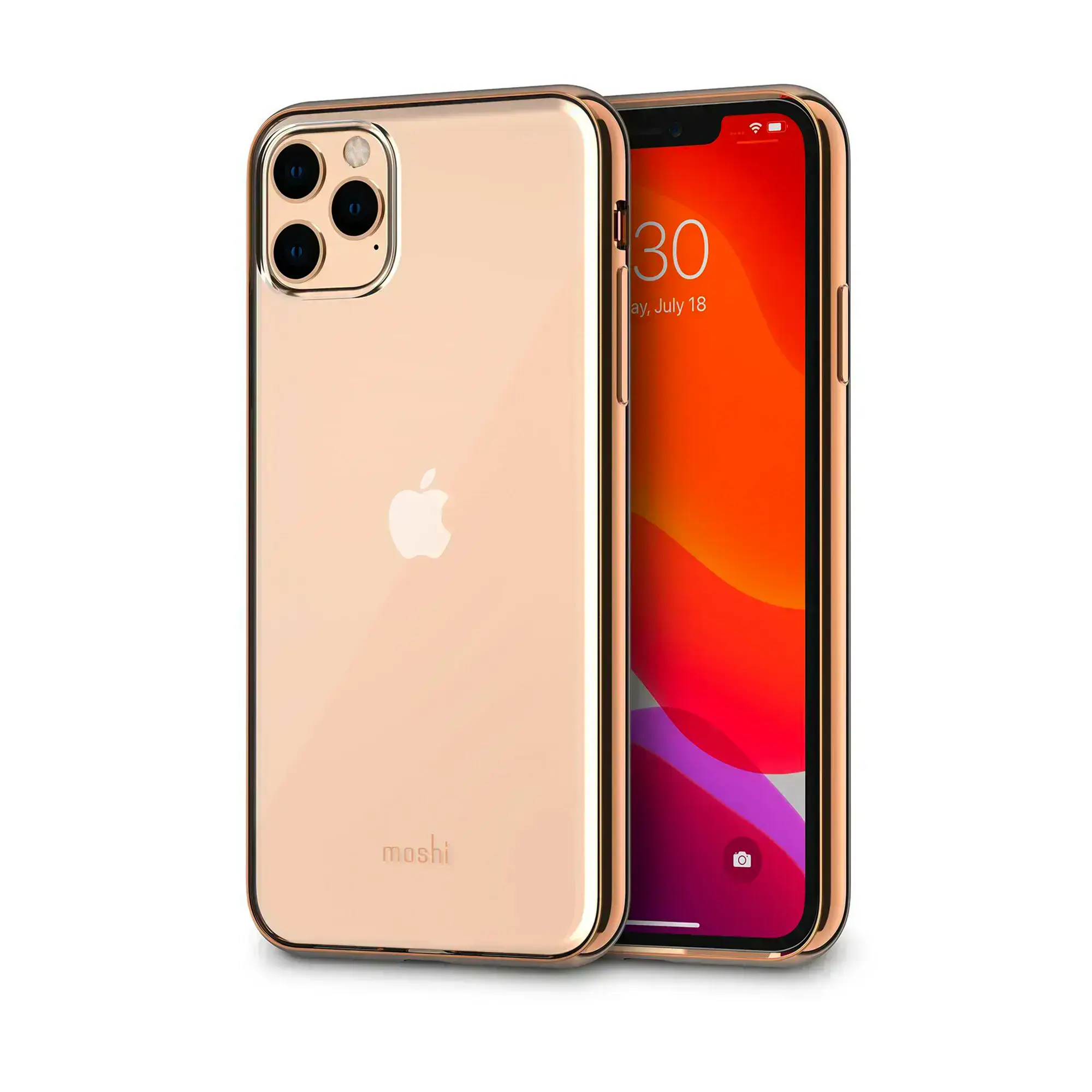 Чохол Moshi Vitros Slim Clear Case for iPhone 11 Pro Max Champagne Gold (99MO103908)