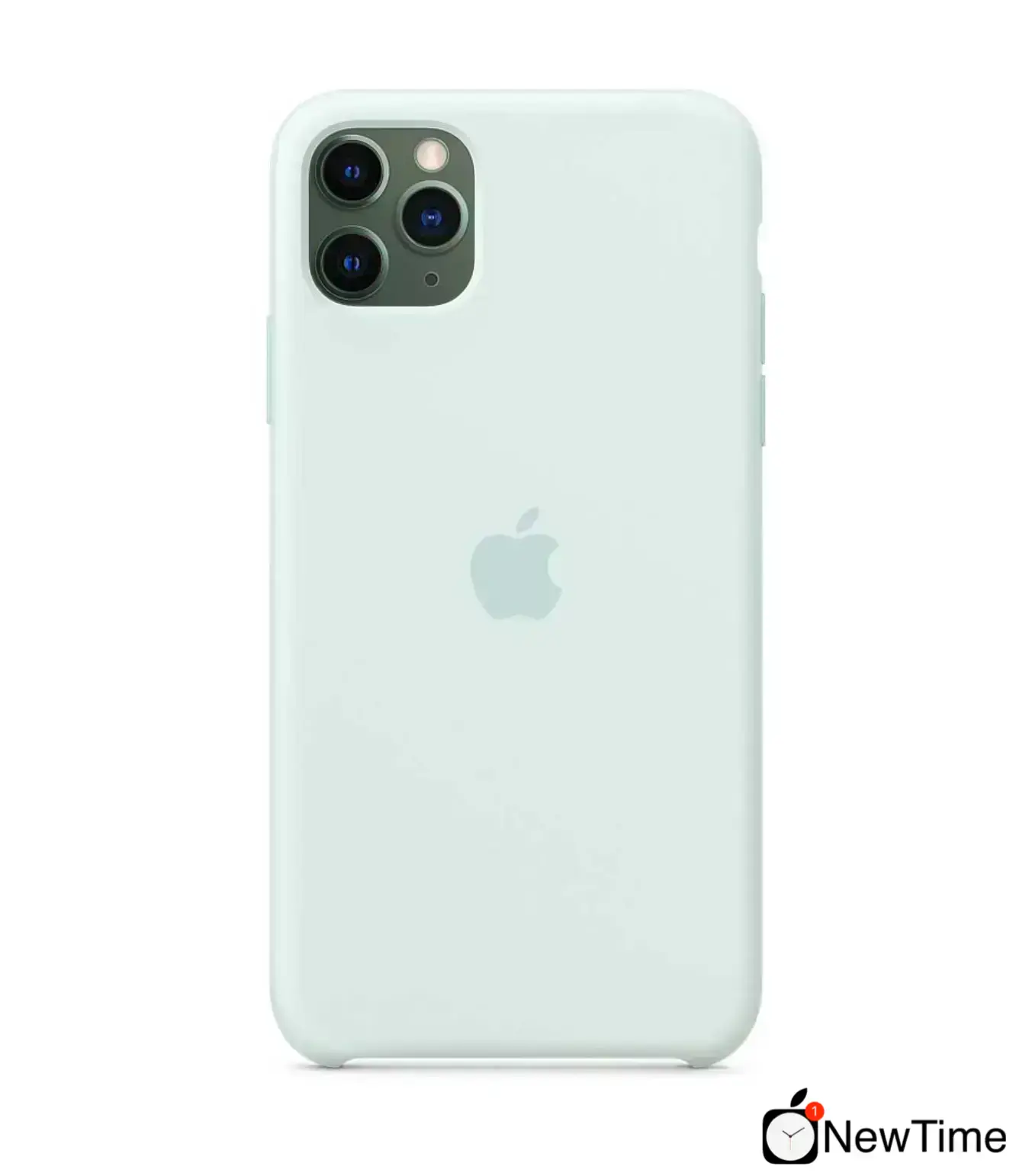 Чехол Apple iPhone 11 Pro Max Silicone Case LUX COPY - Seafoam (MZN62)