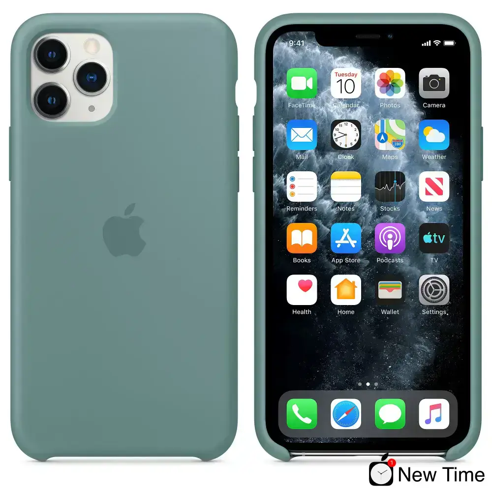 Чехол Apple iPhone 11 Pro Max Silicone Case LUX COPY - Cactus (MXW82)
