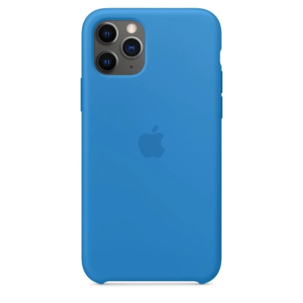 Чехол Apple iPhone 11 Pro Max Silicone Case - Surf Blue (MY1J2)