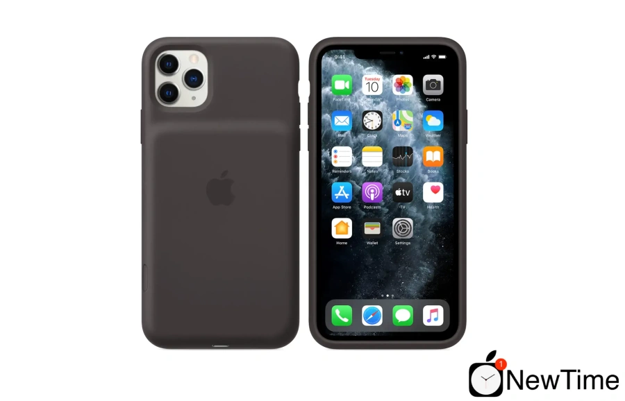 Чохол Apple iPhone 11 Pro Max Smart Battery Case - Black (MWVP2)