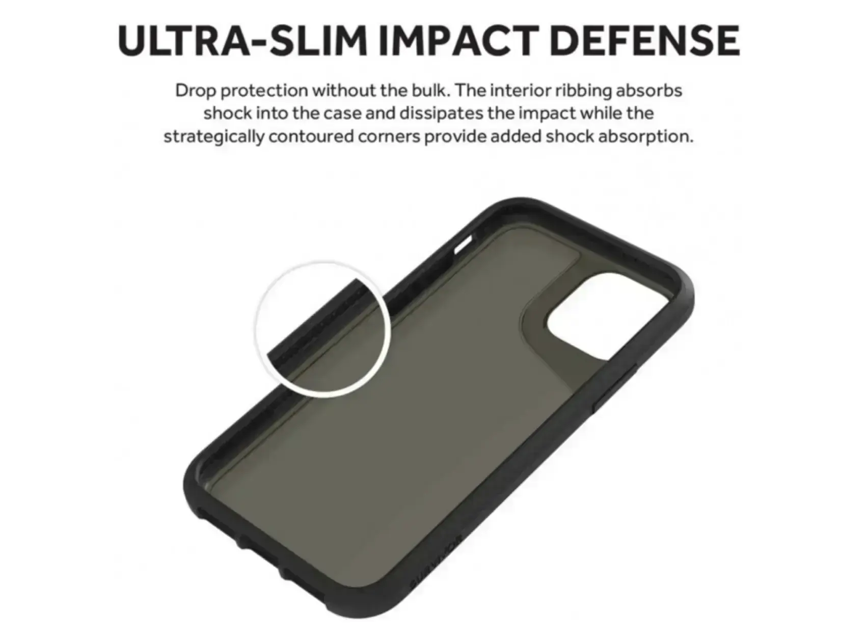 Чехол Griffin Survivor Strong for Apple iPhone 11 Pro - Black (GIP-023-BLK)
