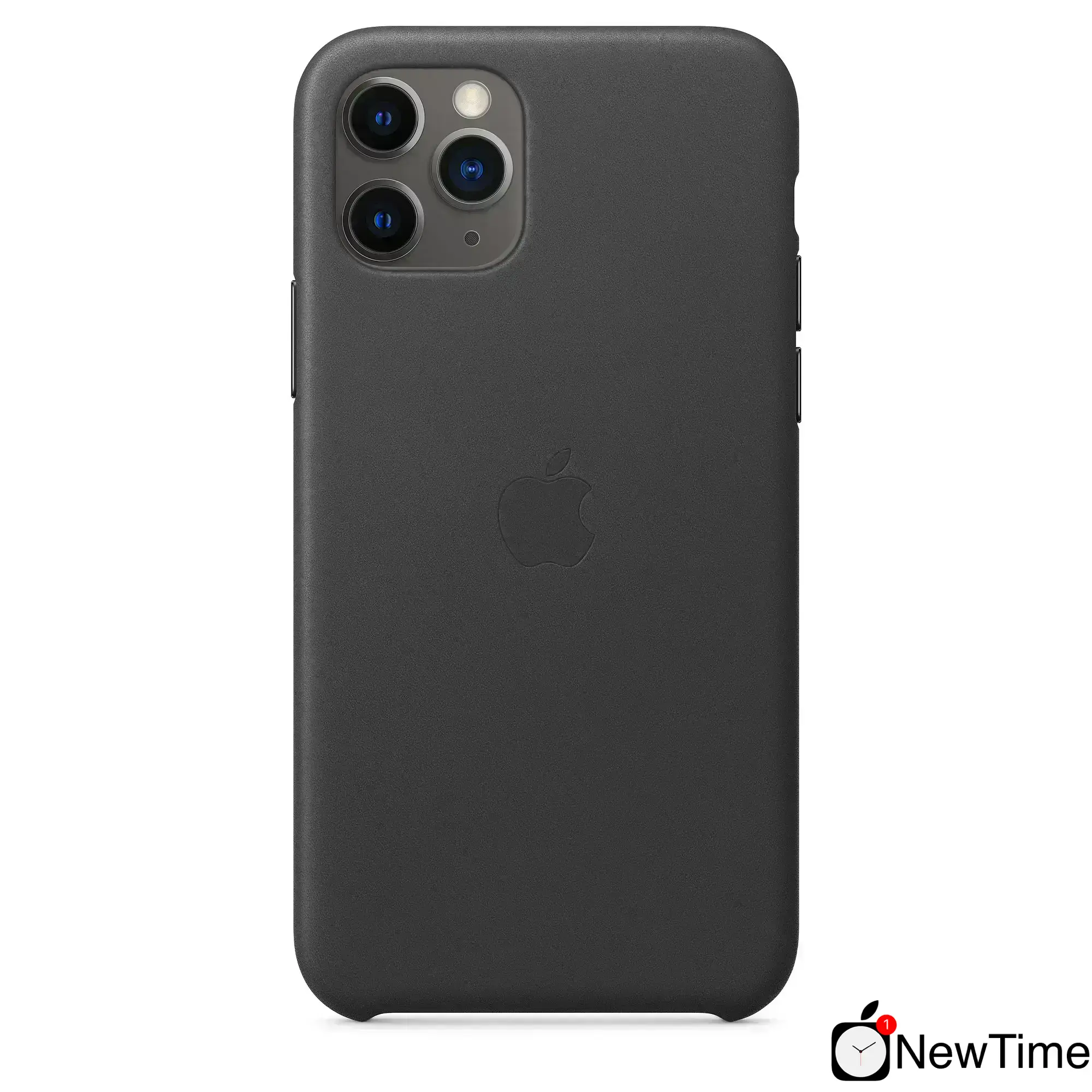 Чохол Apple iPhone 11 Pro Max Leather Case - Black (MX0E2)