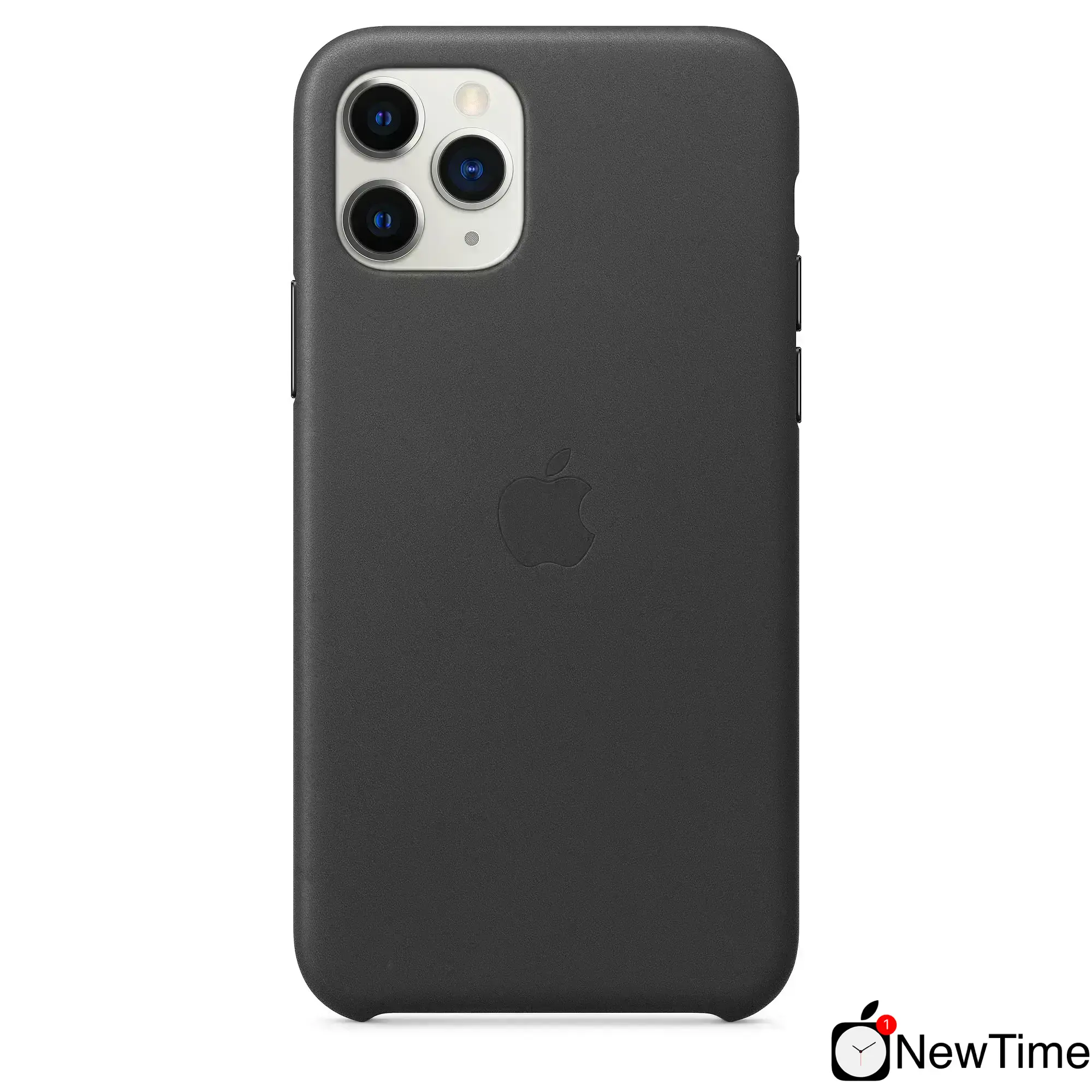 Чохол Apple iPhone 11 Pro Max Leather Case - Black (MX0E2)