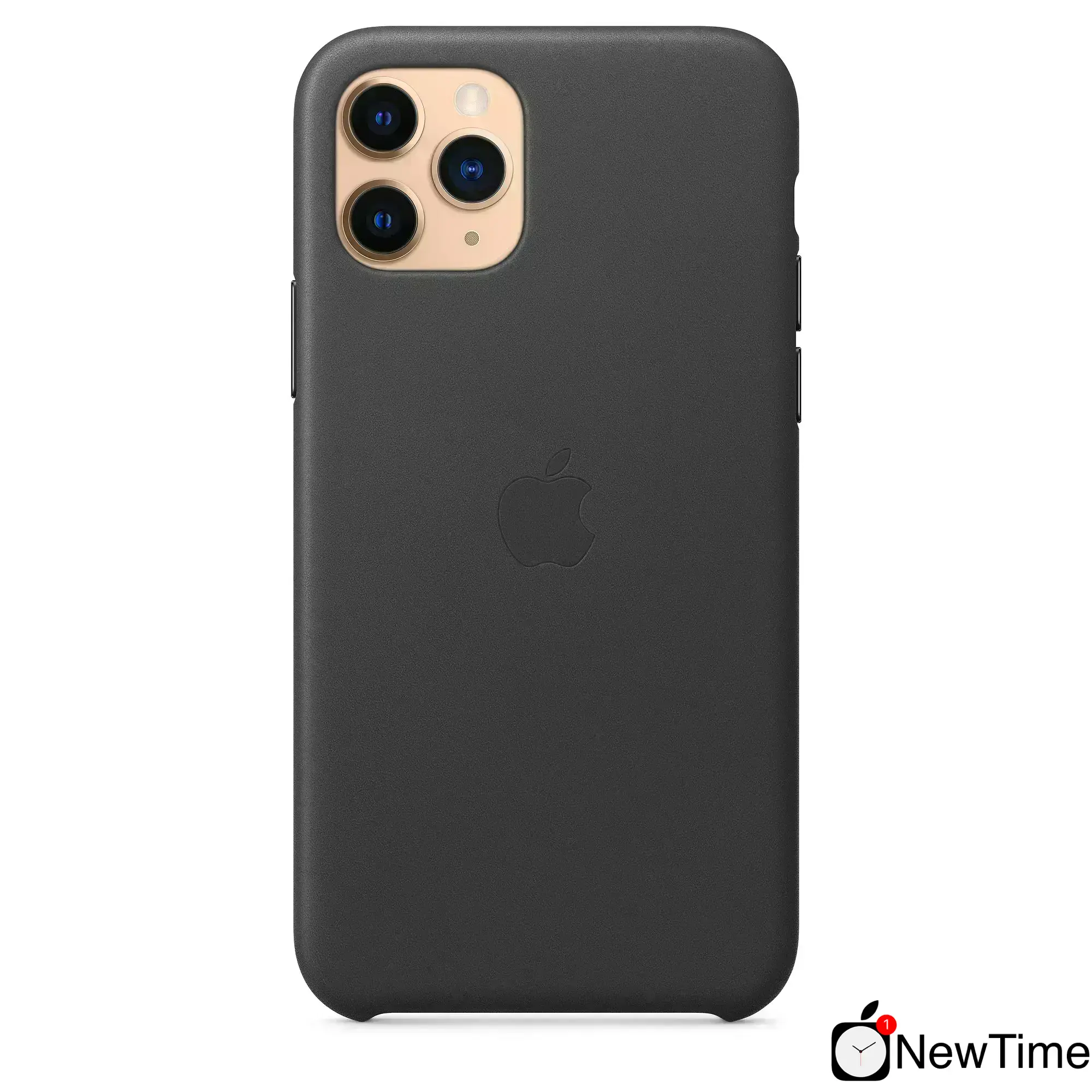 Чохол Apple iPhone 11 Pro Max Leather Case - Black (MX0E2)