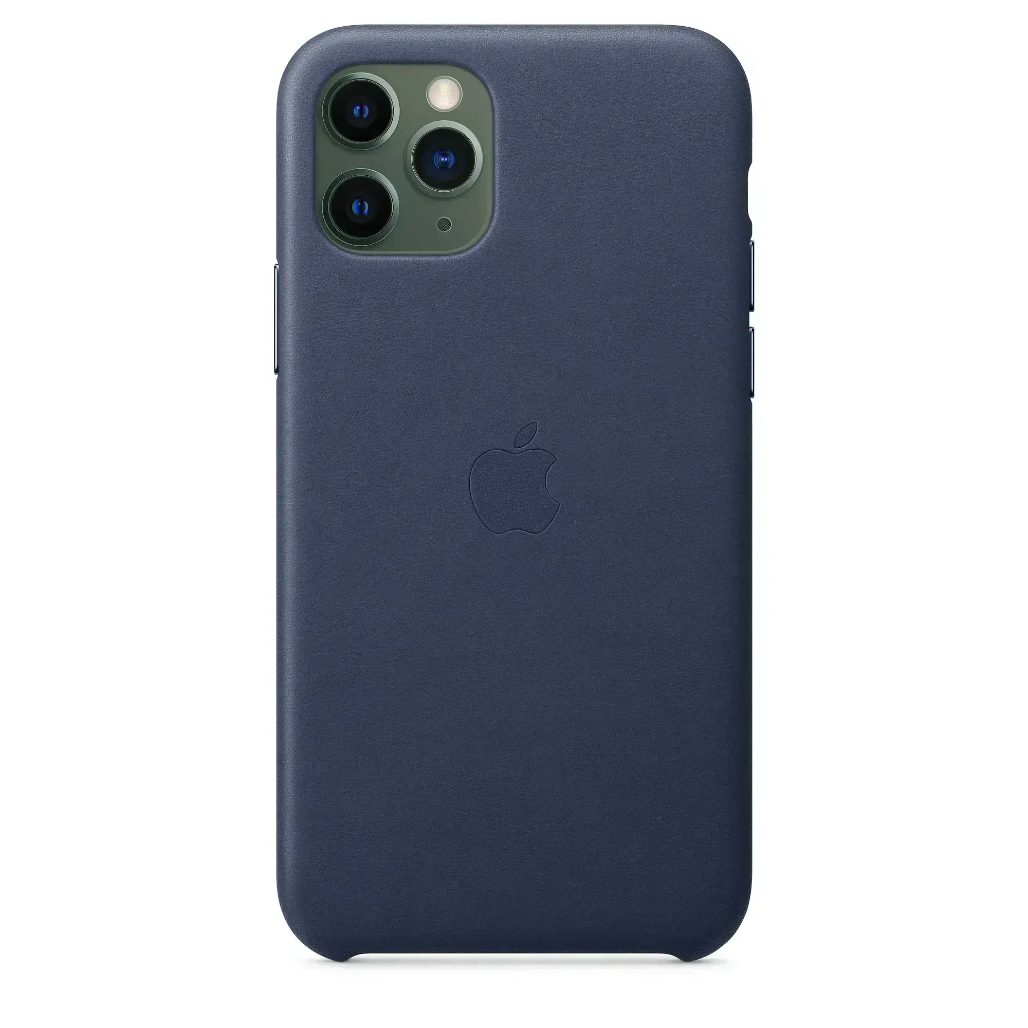 Чохол Apple iPhone 11 Pro Leather Case - Midnight Blue (MWYG2)