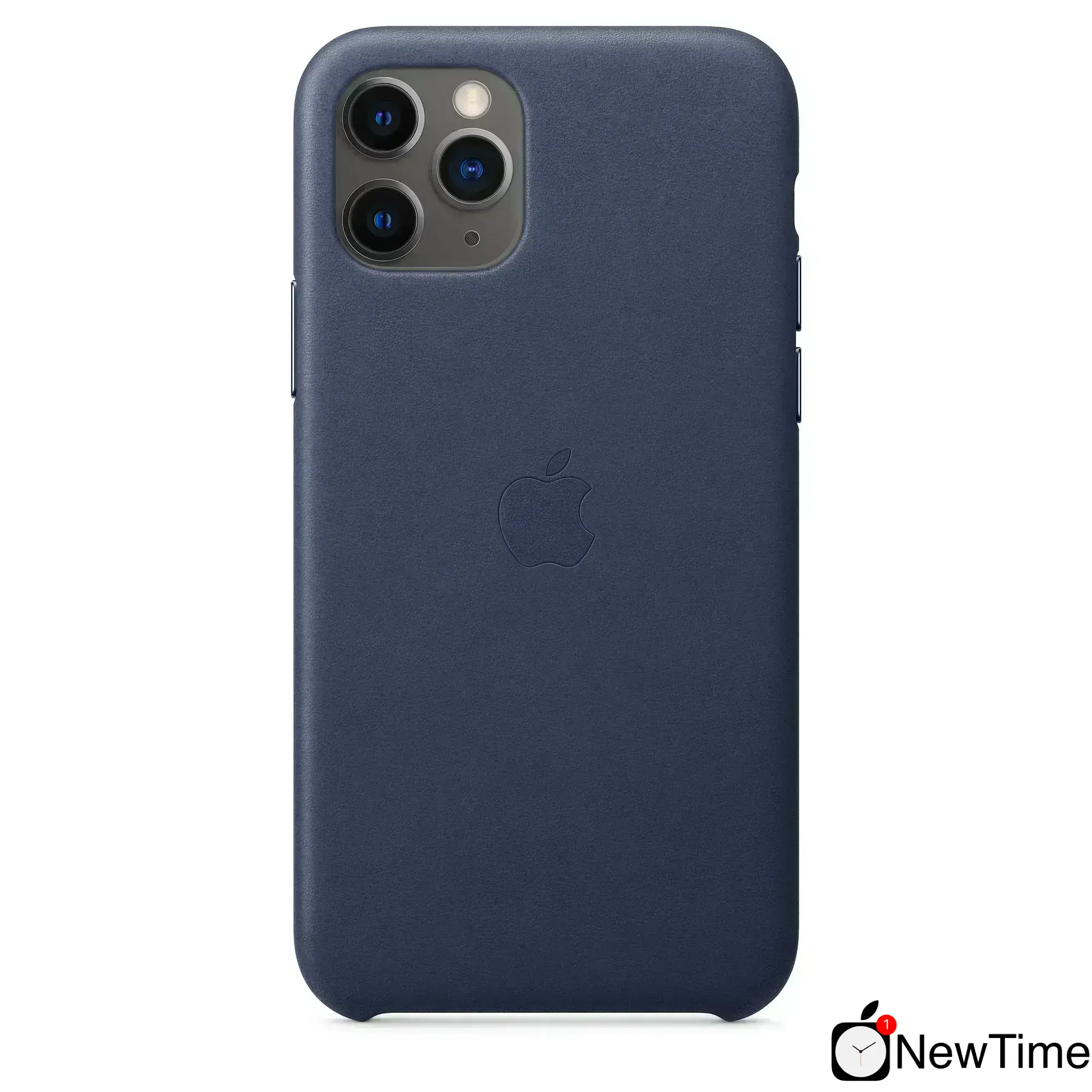 Чохол Apple iPhone 11 Pro Max Leather Case - Midnight Blue (MX0G2)