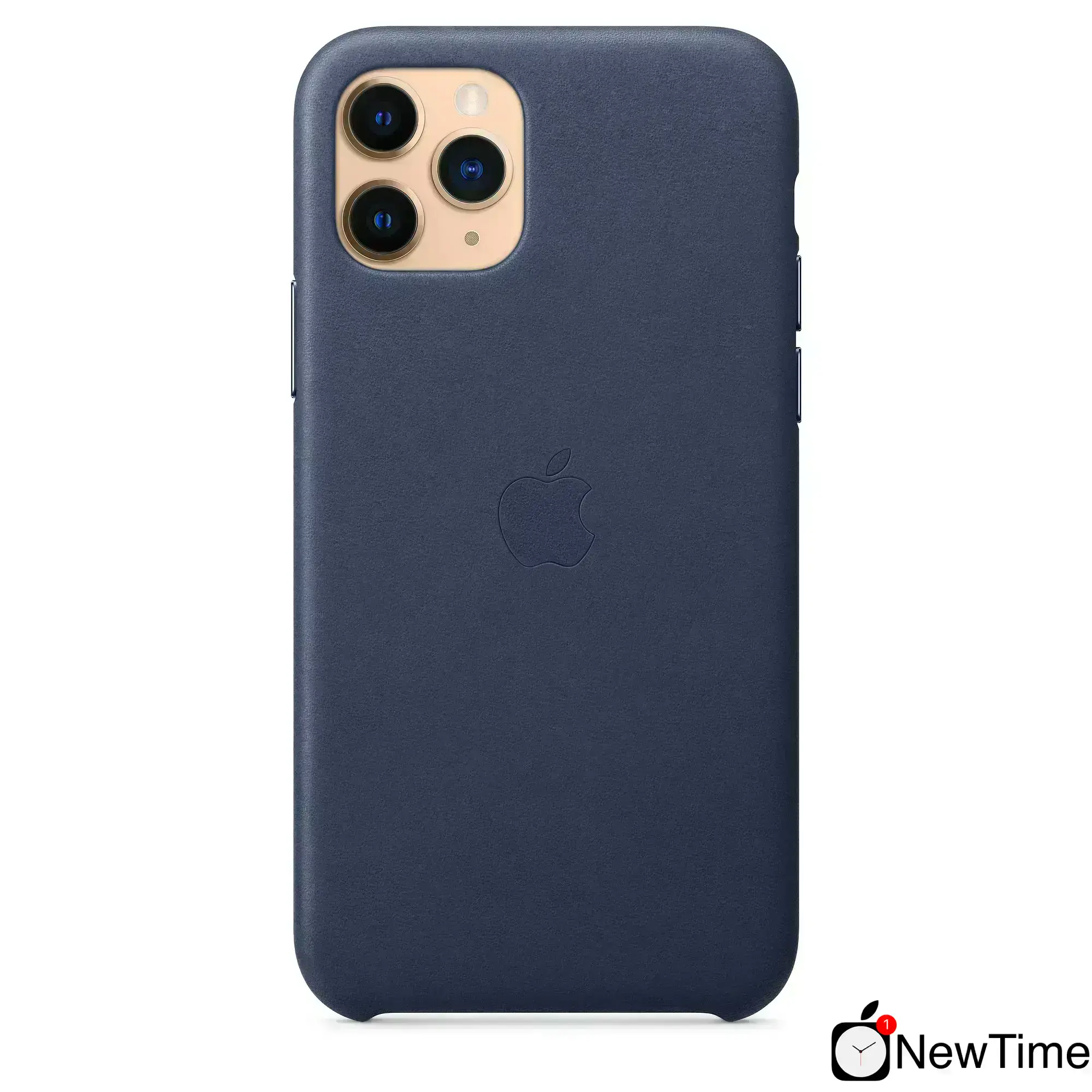 Чохол Apple iPhone 11 Pro Max Leather Case - Midnight Blue (MX0G2)